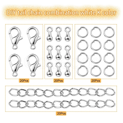 DIY End Chain Making Kit DIY-YW0005-55P-1