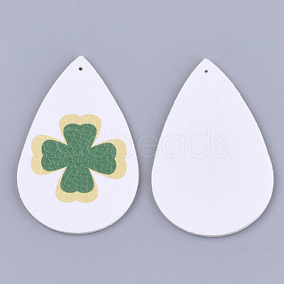 PU Leather Big Pendants FIND-S311-007C-C-1