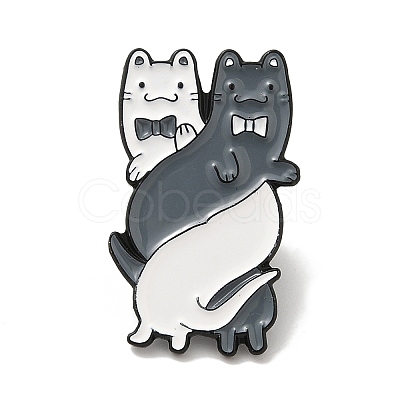 Cat Theme Enamel Pins JEWB-E029-03EB-03-1