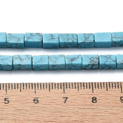 Synthetic Turquoise Beads Strands G-C135-F03-01-1