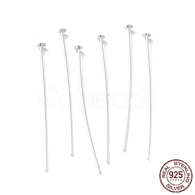 925 Sterling Silver Flat Head Pins STER-M117-03C-S-1