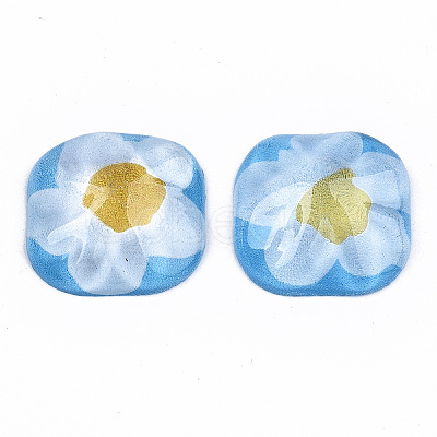 Translucent Acrylic Cabochons KY-T022-13-1