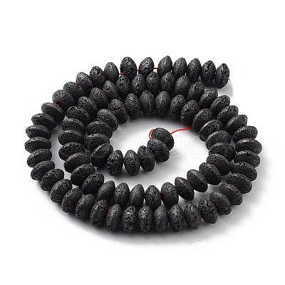 Natural Lava Rock Beads Strands G-H303-C27-1