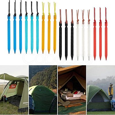 SUPERFINDINGS Aluminum Alloy Tent Stakes FIND-FH0001-72-1