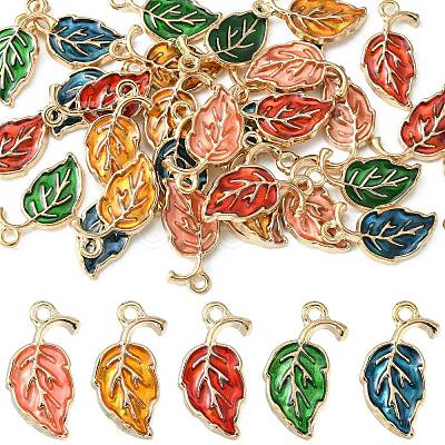 Alloy Enamel Pendants ENAM-CJ0001-40-1