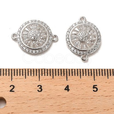 925 Sterling Silver Connector Charms STER-H110-18P-1