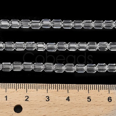 Transparent Glass Beads Strands GLAA-G112-05F-1