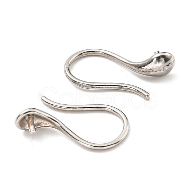 Non-Tarnish 316 Surgical Stainless Steel Earring Hooks STAS-G310-02P-1