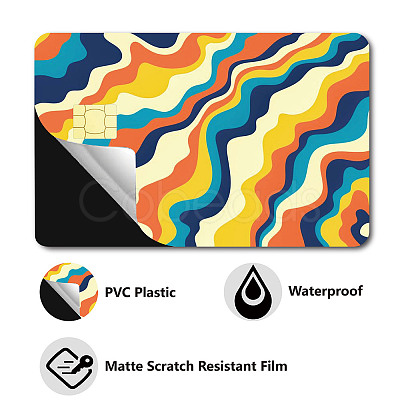 PVC Plastic Waterproof Card Stickers DIY-WH0432-020-1