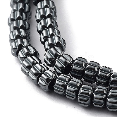 Synthetic Non-Magnetic Hematite Beads Strands G-H303-B12-1