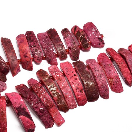 Nuggets Natural Agate Beads Strands G-F214-34C-1