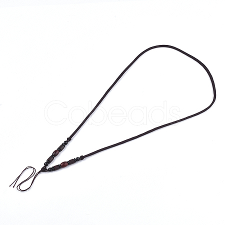 Nylon Cord Necklace Making MAK-T005-25-1