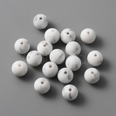 Silicone Beads SIL-WH0001-32E-1