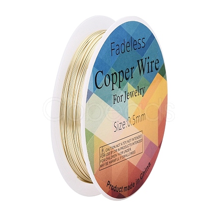 Copper Jewelry Wire CWIR-CW0.5mm-26-1