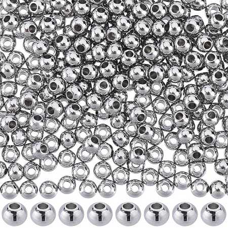 SUNNYCLUE 304 Stainless Steel Spacer Beads STAS-SC0006-87B-1