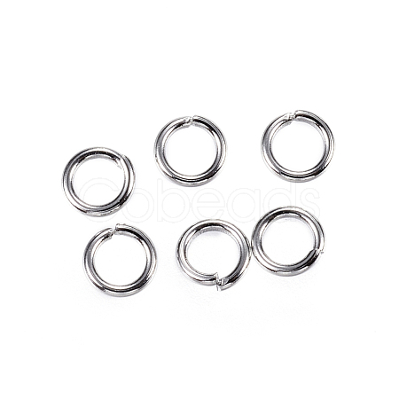 Tarnish Resistant 304 Stainless Steel Jump Rings A-STAS-D448-096P-4mm-1