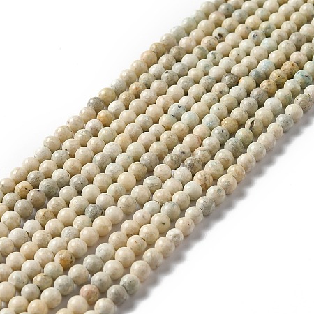 Natural Magnesite Beads Strands X-G-L555-02A-01-1