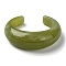 Plain Resin Cuff Bangles, Olive Drab, Inner Diameter: 2-1/8 inch(5.4cm)