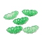 Acrylic Cabochons, Imitation Gemstone, Cloud, Spring Green, 12x28x5mm