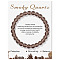 Natural Smoky Quartz Beaded Stretch Bracelets, Round, 7-1/2 inch(19cm)