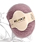 Wool Fibre Yarn for DIY Knitting,Fluffy Lace Yarn For Crocheting,Knitting Sweater, Scarf, Shawl, Pale Violet Red, 0.9mm