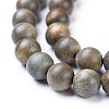 Natural Sandalwood Beads Strands WOOD-F008-02-B-5