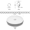 DIY Chains Bracelet Necklace Making Kit DIY-YW0005-82P-2