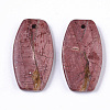 Natural Polychrome Jasper/Picasso Stone/Picasso Jasper Pendants G-S366-003-3