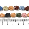 Natural Lava Rock Dyed Beads Strands G-H311-01-05-5