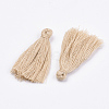 Handmade Polycotton(Polyester Cotton) Tassel Decorations OCOR-Q024-89-3