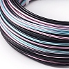 3 Segment Colors Round Aluminum Craft Wire AW-E002-1.5mm-A-14-2