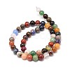 Natural Mixed Stone Bead Strands X-G-P075-31-10mm-2