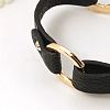 Fashion PU Leather Link Bracelets X-BJEW-G346-01-3