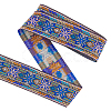 Ethnic Style Embroidery Polyester Ribbons OCOR-WH0079-40A-1