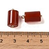 Natural Carnelian(Dyed & Heated) Pendants G-G110-04B-02-3