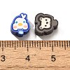 Handmade Polymer Clay Beads CLAY-R006-09-3