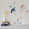 8 Sheets 8 Styles PVC Waterproof Wall Stickers DIY-WH0345-040-6