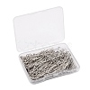 395Pcs 8 Style 304 Stainless Steel Eye Pins STAS-FS0001-21-6