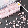 340Pcs 4 Sizes Natural Rose Quartz Beads Strands G-LS0001-13-5