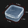 Transparent Plastic Bead Containers X-CON-WH0019-01-4