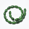 Synthetic Malachite Beads Strands G-S357-A17-2