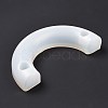 DIY Curved Line C Shape Candlestick Silicone Molds DIY-E040-02-4