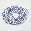Glass Pearl Beads Strands HY-6D-B49-1