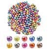 AB Color Wave Printed Acrylic Beads SACR-YW0001-48-1
