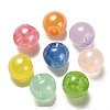 Opaque Acrylic Beads OACR-G012-03-1