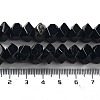 Natural Obsidian Beads Strands G-D091-A16-5