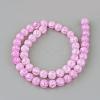 Synthetic Crackle Quartz Beads Strands GLAA-S134-10mm-03-2