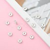 Iron Rhinestone Spacer Beads X-RB-A008-8MM-S-7