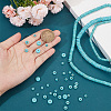 HOBBIESAY 3 Strands 3 Styles Synthetic Turquoise Dyed Beads Strands G-HY0001-49-3