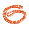 AB Color Plated Glass Beads Strands EGLA-P051-06B-B05-2